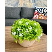 Premium Yapay Çiçek Beyaz Bahar Dalı Dekoratif Ev Ofis Bitkisi ?