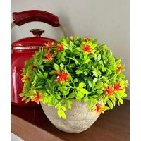 Premium Yapay Çiçek Saksılı Portakal Detaylı Ev Ofis Dekorasyonu ?