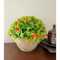 Premium Yapay Çiçek Saksılı Portakal Detaylı Ev Ofis Dekorasyonu ?