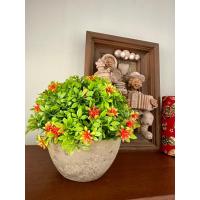 Premium Yapay Çiçek Saksılı Portakal Detaylı Ev Ofis Dekorasyonu ?