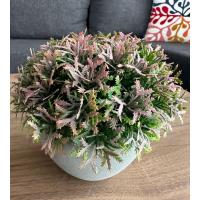 Premium Yapay Grevillea Çiçeği Antrasit Saksılı Premium Ev Ofis Dekorasyonu ?