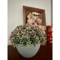 Premium Yapay Grevillea Çiçeği Antrasit Saksılı Premium Ev Ofis Dekorasyonu ?