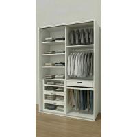 PureLine Glass 140 – MDF Sürgü Kapaklı, Cam Çekmeceli Gardırop