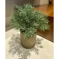 Saksılı Yapay Dağ Kekiği - Doğal Görünümlü Dekoratif Saksı Bitkisi - 18x13 cm