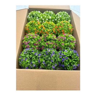 12'li Karışık Renk Yapay Çiçek Seti - Ev, Ofis, Kafe ve Restoran Dekorasyonu İçin