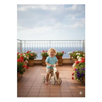 Montessori Çocuk Denge Bisikleti 2-6 Yaş | MDF Tavşan Başlıklı Tasarım