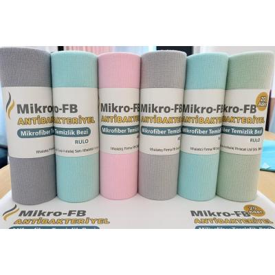 Mikro-FB Antibakteriyel Rulo Mikrofiber Bez Hijyende ve Temizlikte Çığır Açın! 2xRulo
